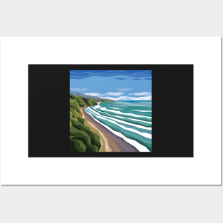 Raglan Beach Posters and Art